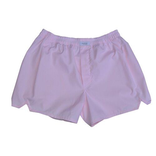 Boxer-Shorts mit kleinem Vichykaro Rosa/Wei