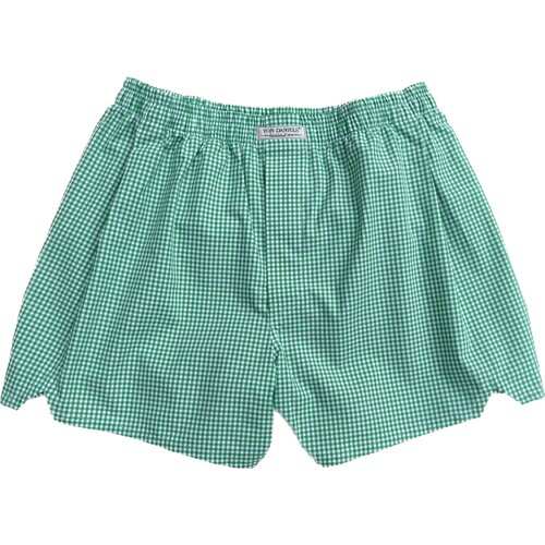 Boxer-Shorts in Vichy Grn 50