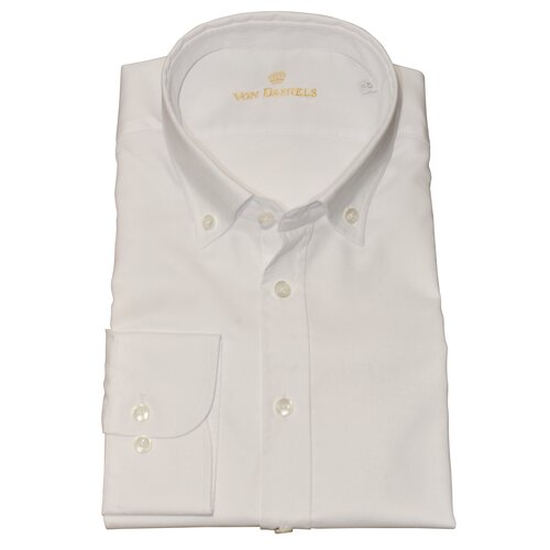 Button-Down  Hemd/ Oxford weiß in Slim Fit