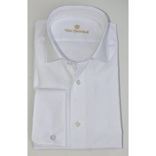 Business-Hemd m.Doppelmanschette wei�/Tailor Fit/ Lang-Arm