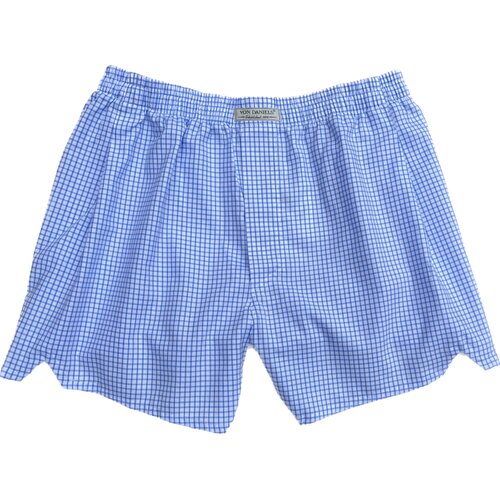 Boxer Shorts/ Made by van Laack/ Vichy-Karo Hellblau