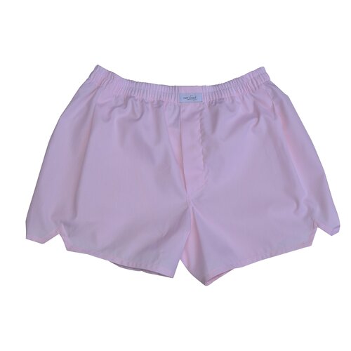 Boxer-Shorts mit kleinem Vichykaro Rosa/Wei 48