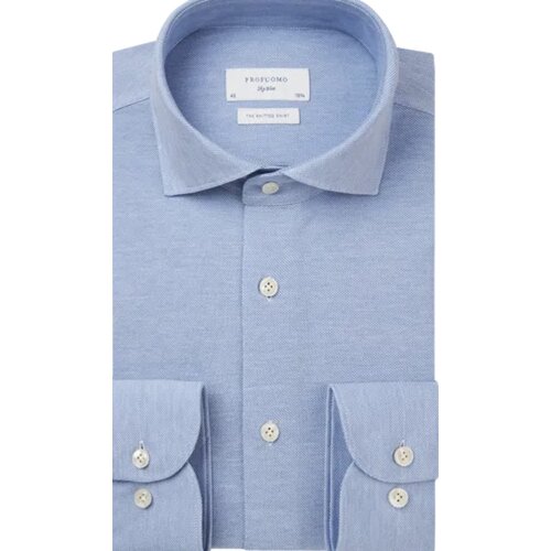 Hemd Cutaway in Oxford hellblau 40