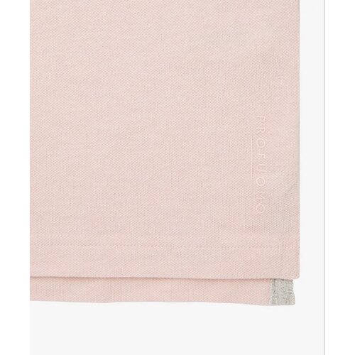 Polo-Shirt aus Cotton-Piquee in Rosa