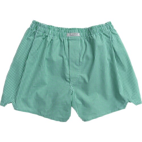 Boxer-Shorts in Vichy Grn 54
