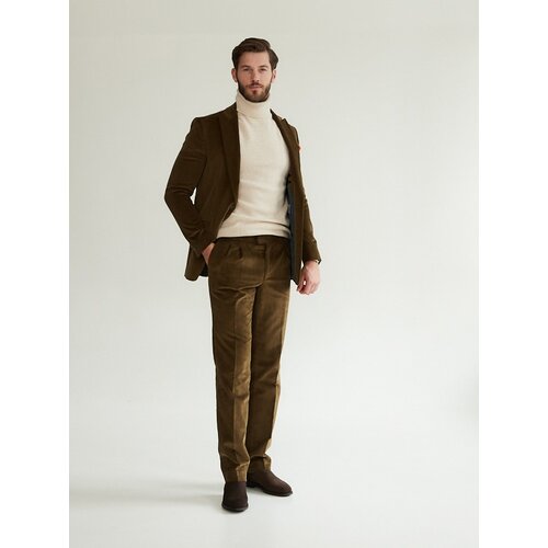 Jackett Kurt aus Cord in Oliv 60