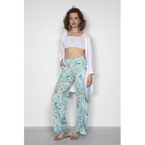 Hose Go for it! im Digital-Print   Mint/Creme XS (34)