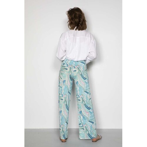 Hose Go for it! im Digital-Print   Mint/Creme L  (40)