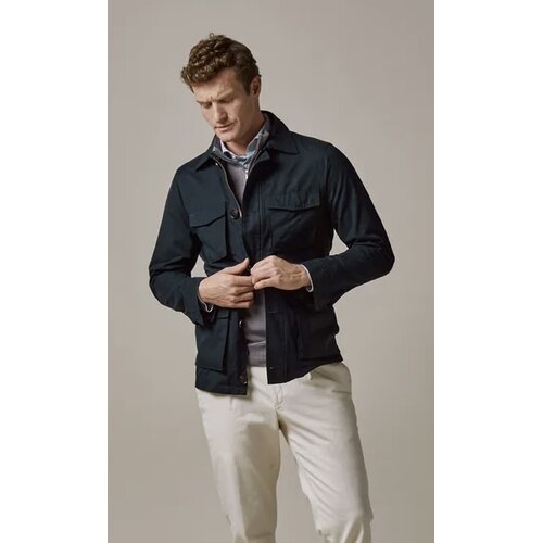 Field Jacket Washed Navy