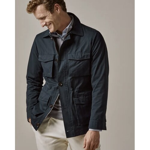 Field Jacket Washed Navy