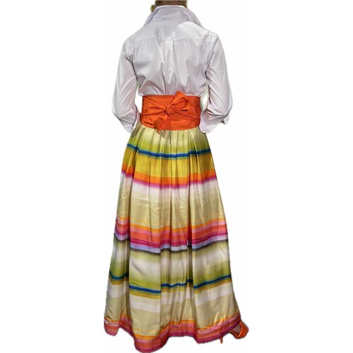 Kleid Jinny aus Seide u. Cotton/Elasthan
