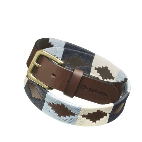 Polo-Grtel Sereno in Navy/Offwhite/Hellblau 75