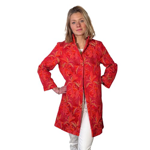 Gehrock Aquardi in  Rot/Orange/Gold 44