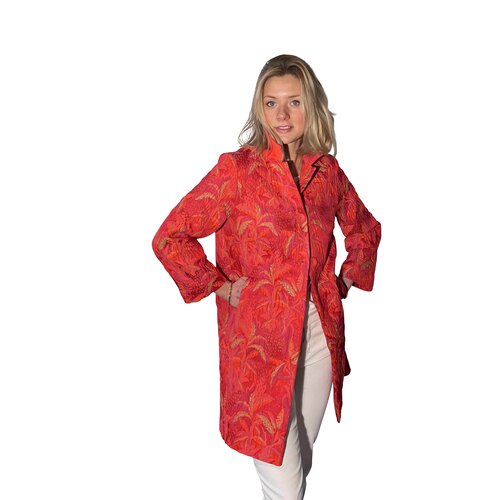 Gehrock Aquardi in  Rot/Orange/Gold 44