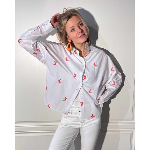 Bluse Lucy -   Pink Butterfly  XL
