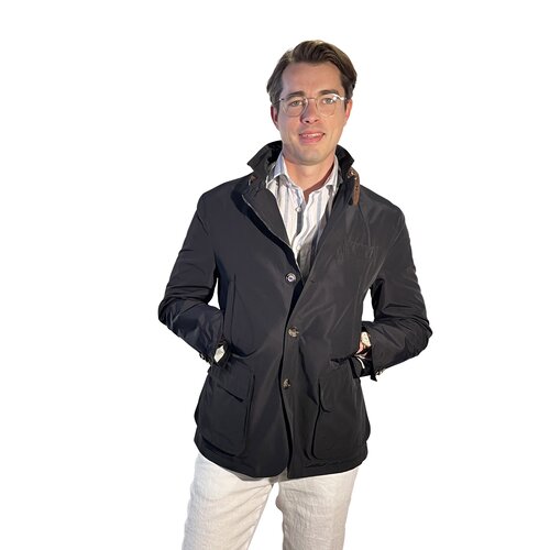 Jacke Roma in Navy 48