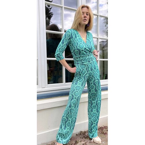 Jump-Suit Jump Great in Snake green