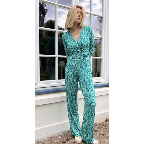 Jump-Suit Jump Great in Snake green