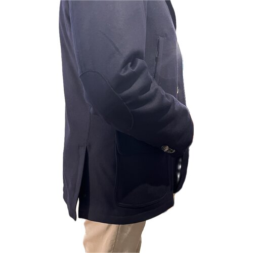 Jacke Romaaus Wolle/Cashmere-Mix in Navy