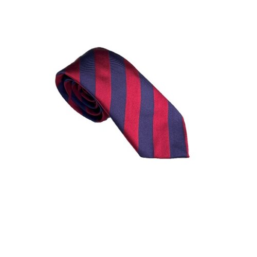 Strisce di Blocco in Navy/ Bordeaux