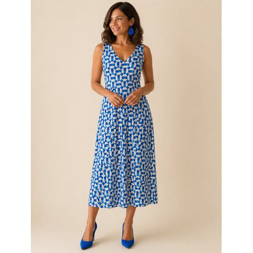 Kleid Jilly in Royal Blue Step 44