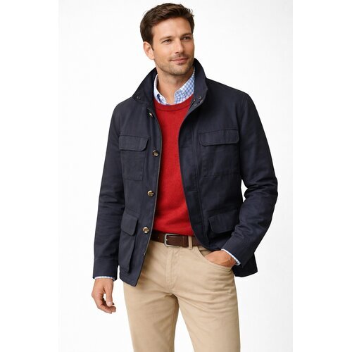 Fieldjackett Daniele in Marineblau 48