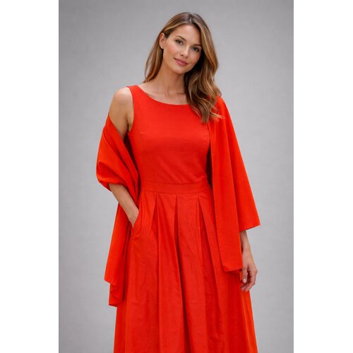 Kleid Sedebia in Fiesta-Koralle