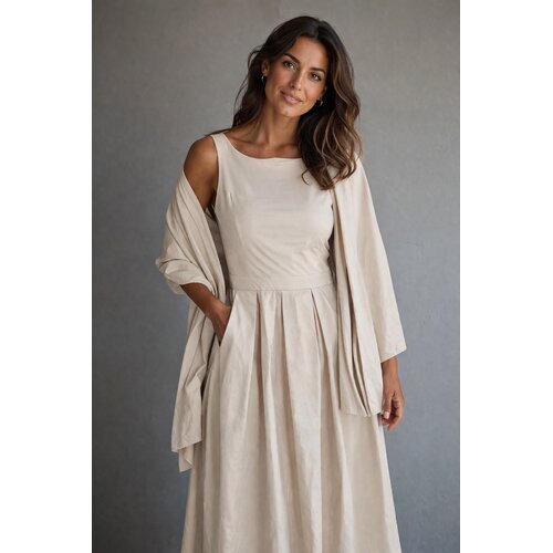 Kleid Sedebia in Champagner-Frizzante 34