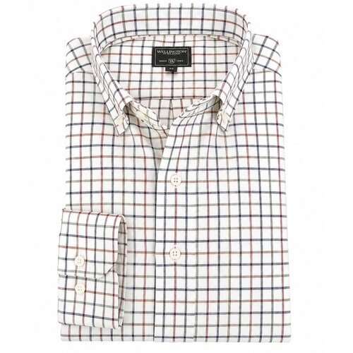 Hemd Stewart mit Button-Down Kragen Viyella Tattersall